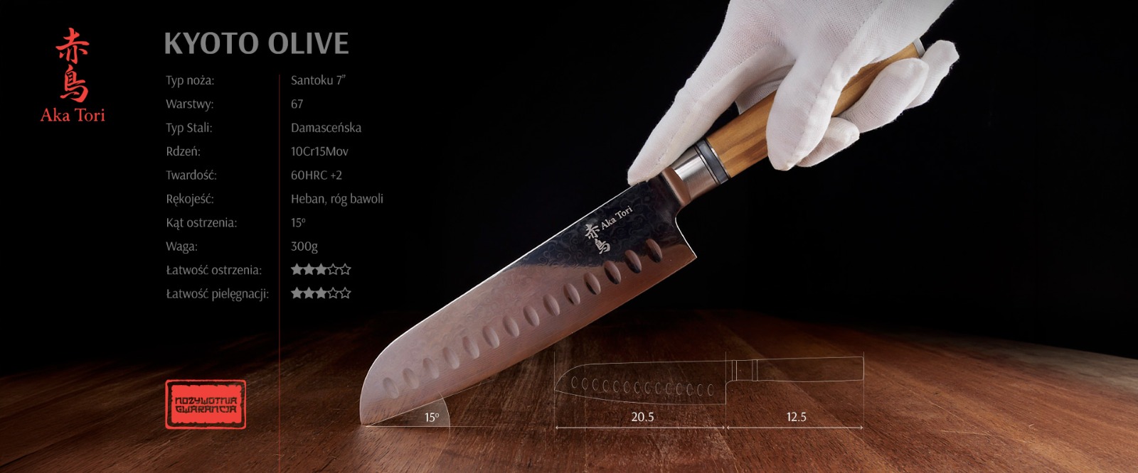 Parametry techniczne Tokyo Black