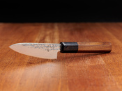 Nóż do obierania ze stali damasceńskiej 3,5" - Aka Tori Tokyo Hammer