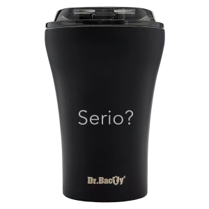 Kubek do kawy na wynos Dr.Bacty Apollo 227 ml - Serio - czarny