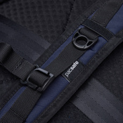 Plecak turystyczny antykradzieżowy na laptopa Pacsafe V 24 l - granatowy