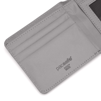 Portfel mały RFID Pacsafe - szary