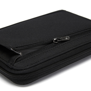 Portfel męski duży RFID Pacsafe - czarny