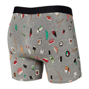 Bokserki męskie szybkoschnące SAXX VIBE Boxer Brief sushi - szare