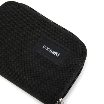 Portfel mały RFID Pacsafe - czarny