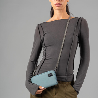 Pasek antykradzieżowy do portfela Pacsafe - Szary