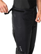 Spodnie rowerowe ocieplane męskie 2 w 1 Vaude Moab - czarne