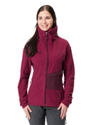 Kurtka polarowa sportowa damska Vaude Yaras - czerwona