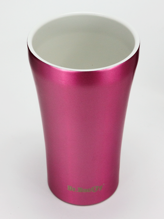 Kubek termiczny na kawę Dr.Bacty Apollo 2.0 - 360 ml - Pink - powystawowy 