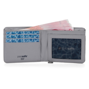 Portfel mały RFID Pacsafe - czarny