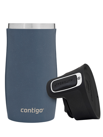Kubek termiczny Contigo West Loop Mini 300ml - niebieski metalik - powystawowy
