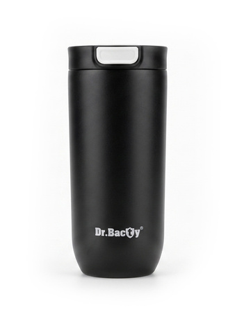 Dr.Bacty Atlas 540ml, czarny mat - termiczny, wielorazowy kubek do kawy