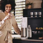 Saturator do wody gazowanej SodaStream Duo biały'+ 2 butelki+ nabój CO2