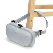 Biodrówka saszetka wodoodporna antykradzieżowa Pacsafe V - szara