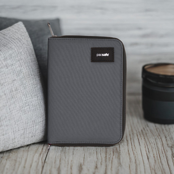 Portfel Duży RFID Pacsafe - Ciemnoszary