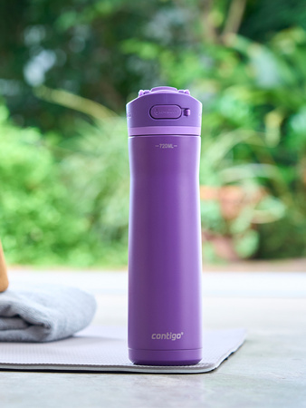 Butelka termiczna na wodę Contigo Ashland 2.0 Chill 720 ml - Violet - Z Twoim grawerem