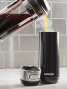 Kubek termiczny Contigo Luxe Autoseal 470ml - Licorice - powystawowy