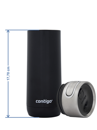 Kubek termiczny z grawerem Contigo Luxe  470 ml - Stainless Steel