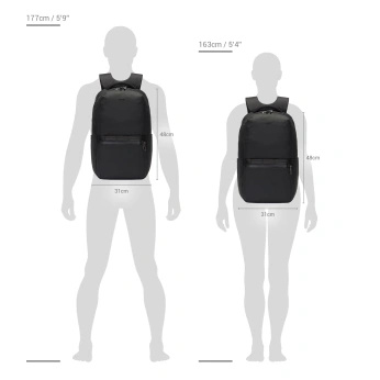 Plecak miejski antykradzieżowy Pacsafe Metrosafe X 25L - ciemnoszary