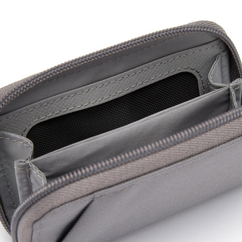 Portfel mały RFID Pacsafe - szary
