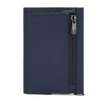 Portfel składany RFID Pacsafe  - granatowy