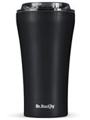 Kubek termiczny na kawę Dr.Bacty Apollo 2.0 - Oda do młodości - 360 ml - Black Matt