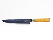 Nóż Szefa Kuchni ze stali damasceńskiej 8" - Aka Tori Kyoto Olive