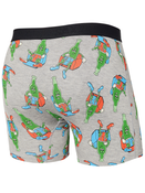 Bokserki męskie szybkoschnące SAXX VIBE Boxer Brief butelki - szare