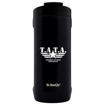 Cooler na puszkę Dr.Bacty Notus 360 ml - Dla taty - czarny