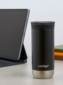 Kubek termiczny na kawę Contigo Huron 2.0 470ml - Czarny - powystawowy