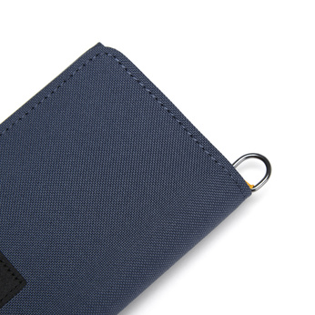 Portfel składany RFID Pacsafe  - granatowy