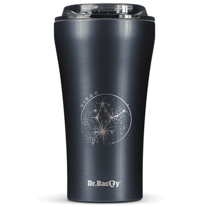 Kubek termiczny na kawę Dr.Bacty Apollo 2.0 "Panna" - 360 ml - Gunmetal