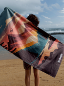 Ręcznik szybkoschnący dwustronny Dr.Bacty XL 70x140 – Sunset