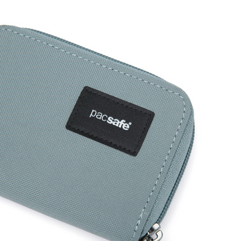 Portfel mały RFID Pacsafe - miętowy