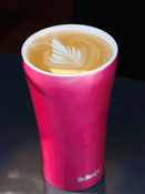 Kubek termiczny na kawę Dr.Bacty Apollo 2.0 - 360 ml - Pink