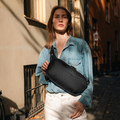 Biodrówka saszetka wodoodporna antykradzieżowa Pacsafe Metrosafe X - czarna