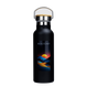 Butelka termiczna stalowa Dr.Bacty Iris 500 ml - Czarna - Bieszczady