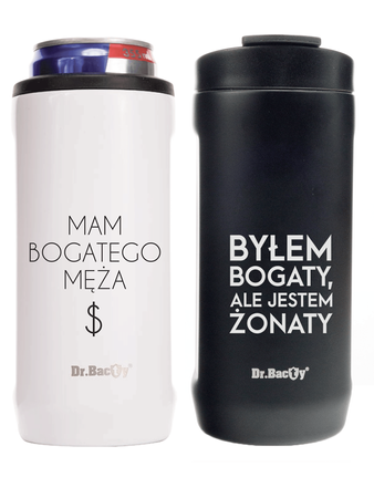 Zestaw kubków termicznych na prezent Dr.Bacty Notus 360 ml 