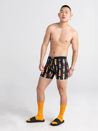 Bokserki męskie sportowe SAXX VOLT Boxer Brief piwa w okularach