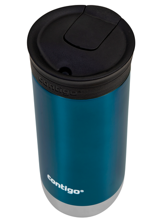 Kubek termiczny na kawę Contigo Huron 2.0 470ml - Niebieski - powystawowy