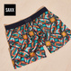 Bokserki męskie trekkingowe / sportowe z rozporkiem SAXX QUEST Boxer Brief Fly latające ryby