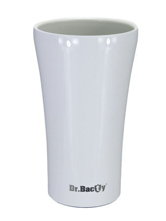 Kubek termiczny na kawę Dr.Bacty Apollo 2.0 - 360  ml - Glossy White - powystawowy