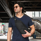 Saszetka plecak antykradzieżowy Pacsafe Vibe 150 - czarny