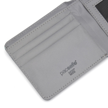 Portfel mały RFID Pacsafe - miętowy
