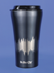 Kubek termiczny na kawę Dr.Bacty Apollo 2.0 - Las - 360 ml - Gunmetal