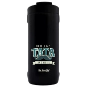 Kubek do samochodu Dr.Bacty Notus 360 ml - Najlepszy tata - czarny