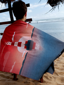 Ręcznik szybkoschnący dwustronny Dr.Bacty XL 70x140 – Lighthouse