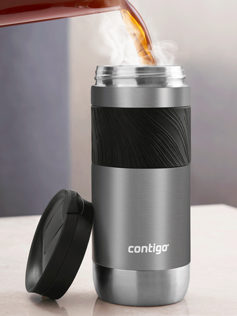 Kubek termiczny z grawerem Contigo Byron 2.0 470ml - Stainless Steel