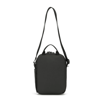 Torba średnia na ramię męska/ listonoszka antykradzieżowa Pacsafe Metrosafe X vertical crossbody 6 l - Black