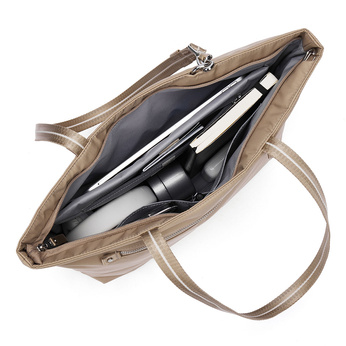 Torba damska antykradzieżowa Pacsafe W - beżowa