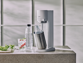 Saturator do wody gazowanej SodaStream Duo biały'+ 2 butelki+ nabój CO2